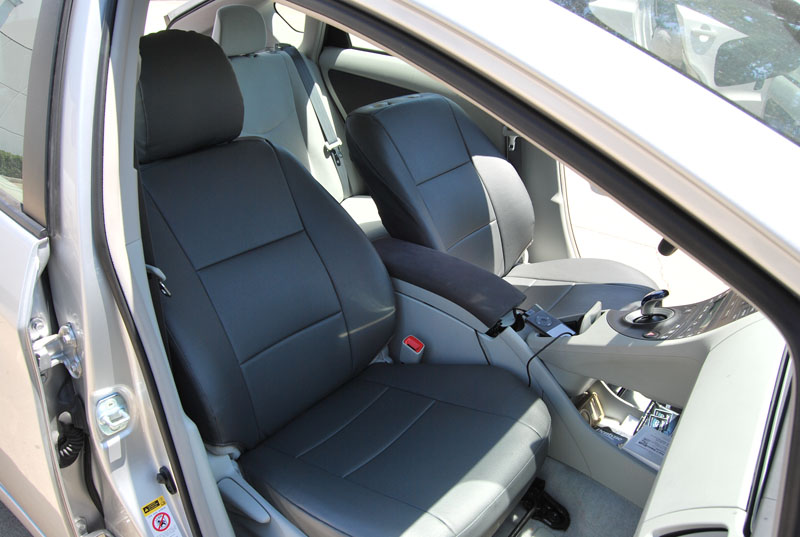 TOYOTA PRIUS 20072010 LEATHERLIKE CUSTOM SEAT COVER eBay